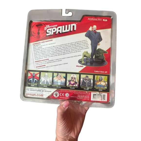 McFarlane Toys "The Adventures of Spawn" Lord Mammon Collector's Club Exclusive0 - Picture 2 of 9